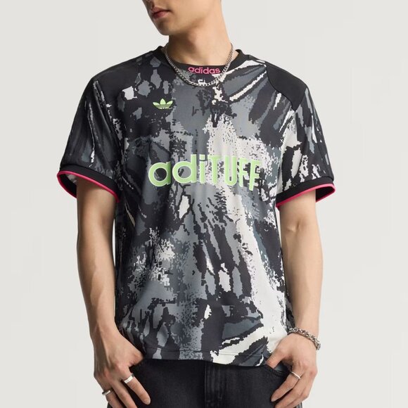 Adidas Originals Men’s Archive Allover Print Jersey KD2351, Size Medium (New) - Picture 2 of 16